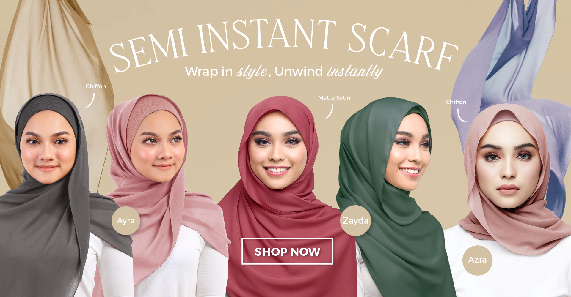 Semi Instant Scarf
